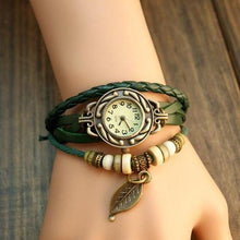 Load image into Gallery viewer, Leaf Vintage Wrap Watch