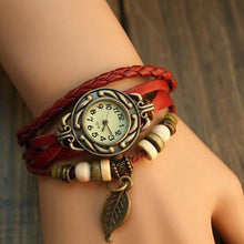 Load image into Gallery viewer, Leaf Vintage Wrap Watch